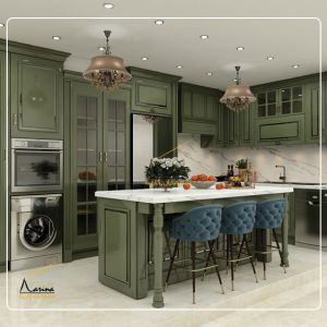 کابینت نئوکلاسیک اروپایی