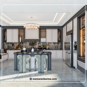 طراحی کابینت نئوکلاسیک