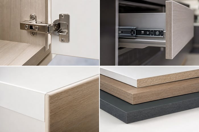 مقایسه متریال کابینت - کابینت در سعادت آباد