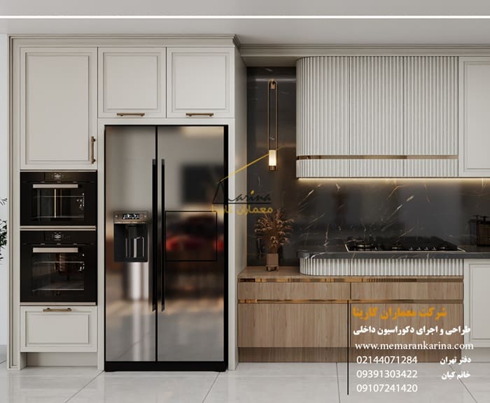 مدل کابینت آشپزخانه کوچک ایرانی جدید