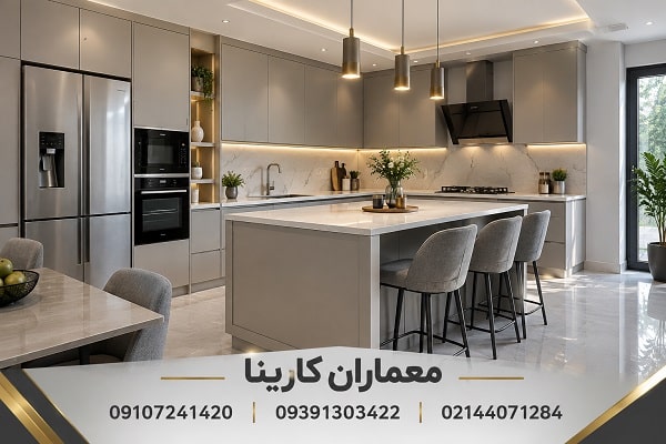Greige cabinets