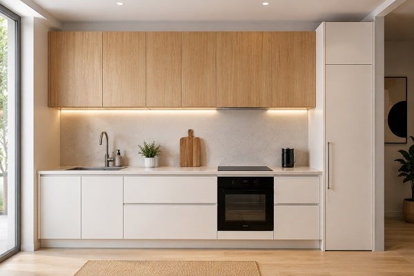 قیمت کابینت یک طرفه آشپزخانه کوچک