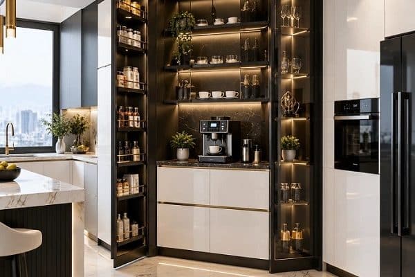 کابینت گوشه دیوار