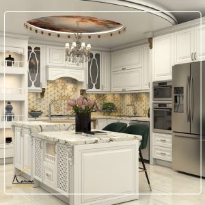 طراحی کابینت کلاسیک
