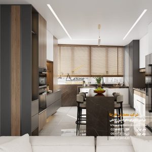 نمونه اجرای کابینت مدرن - معماران کارینا