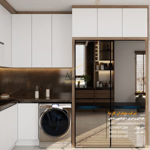 نمونه اجرای کابینت مدرن - معماران کارینا