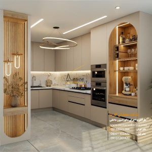 نمونه کار کابینت مدرن