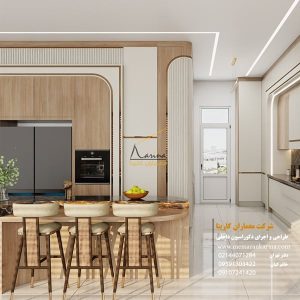 نمونه کار کابینت مدرن