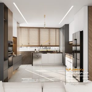نمونه اجرای کابینت مدرن - معماران کارینا