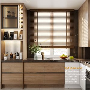 نمونه اجرای کابینت مدرن - معماران کارینا