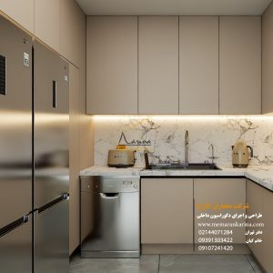 نمونه کار کابینت مدرن