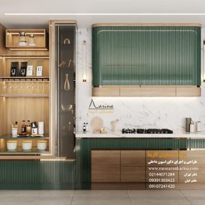 نمونه کار کابینت نئوکلاسیک