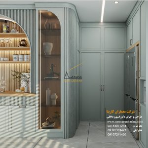 نمونه کار کابینت نئوکلاسیک
