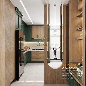 نمونه کار کابینت نئوکلاسیک