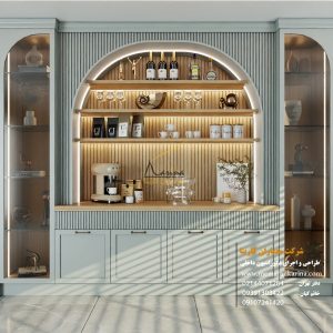 نمونه کار کابینت نئوکلاسیک