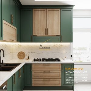 نمونه کار کابینت نئوکلاسیک