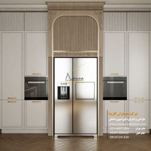 نمونه کار کابینت نئوکلاسیک