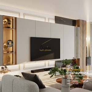 نمونه کار ساخت کابینت نئوکلاسیک - معماران کارینا