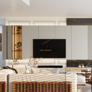 نمونه کار ساخت کابینت نئوکلاسیک - معماران کارینا