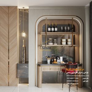 نمونه کار ساخت کابینت نئوکلاسیک - معماران کارینا