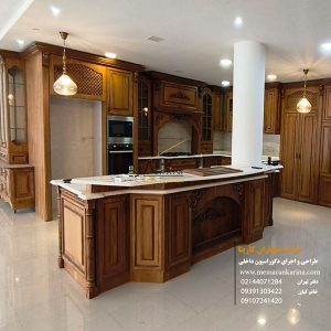 نمونه کار ساخت کابینت نئوکلاسیک - معماران کارینا