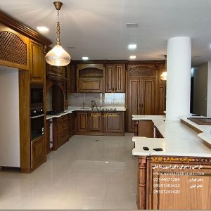 نمونه کار ساخت کابینت نئوکلاسیک - معماران کارینا