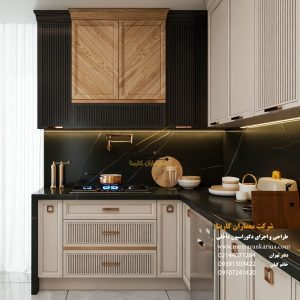 نمونه کار کابینت نئوکلاسیک