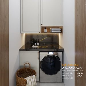 نمونه کار ساخت کابینت نئوکلاسیک - معماران کارینا