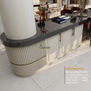 نمونه کار ساخت کابینت نئوکلاسیک - معماران کارینا