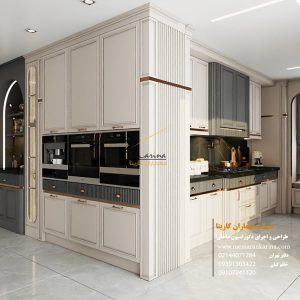 نمونه کار ساخت کابینت نئوکلاسیک - معماران کارینا