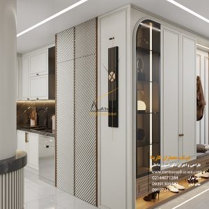 نمونه کار ساخت کابینت نئوکلاسیک - معماران کارینا