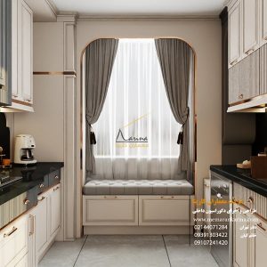 نمونه کار ساخت کابینت نئوکلاسیک - معماران کارینا